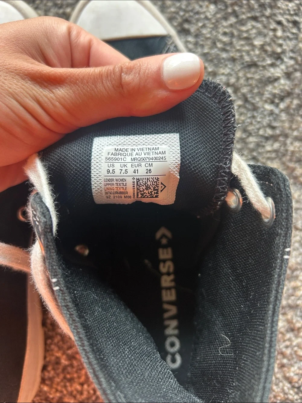 Converse minor scuffs
